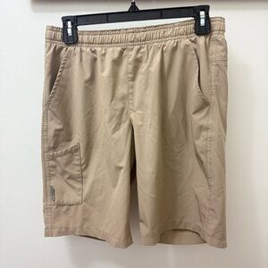 Field and stream youth large khaki shorts